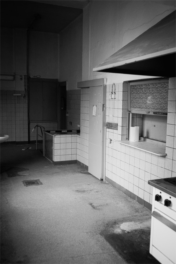 Küche im Bahnhof